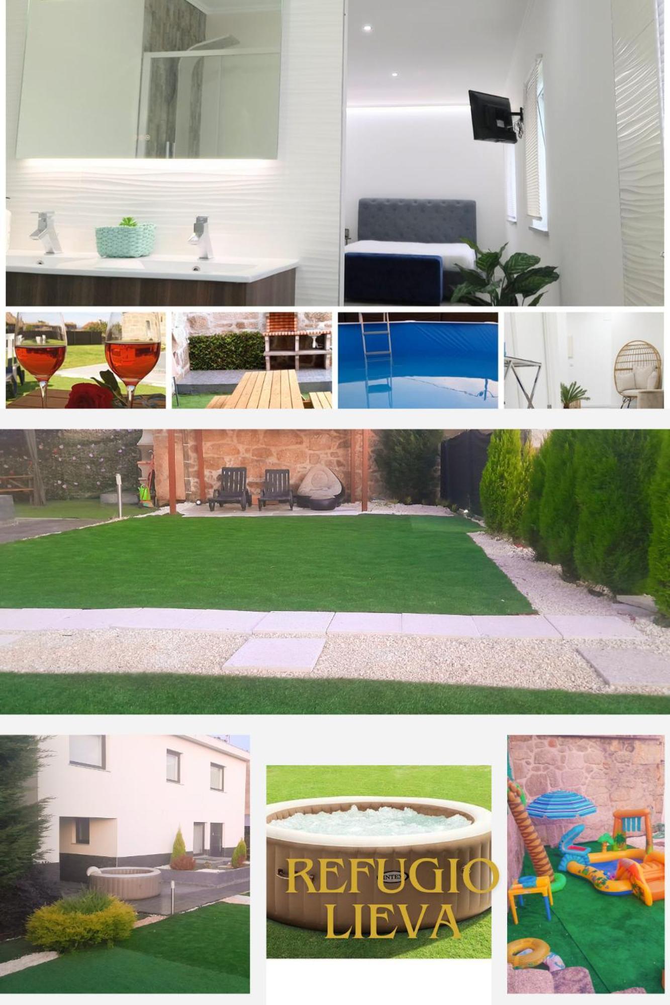 Casa Incrivel Refugio Lieva ,Piscina , Jacuzzi Exterior E Zona Kids Apartment Нелас Екстериор снимка